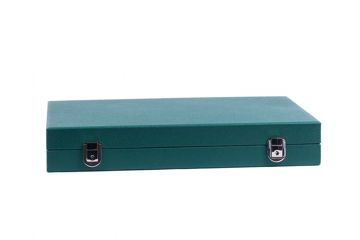 Backgammon Hector Saxe  - Buffle vert - Compétition - Image 3