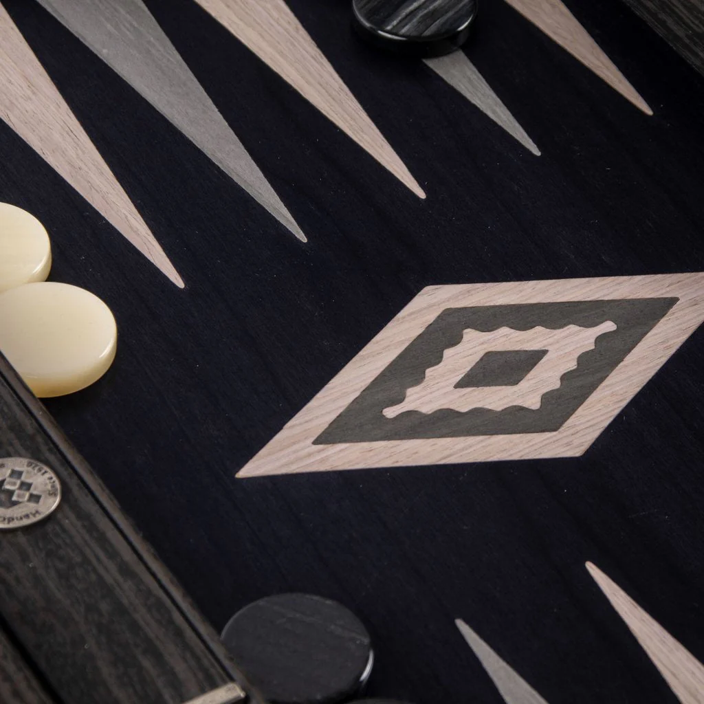 Backgammon chêne  - Gris - Image 3