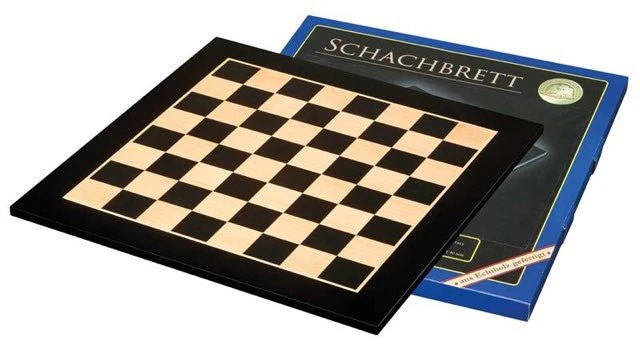 Plateau d'échecs / échiquier en poirier teinté et sycomore - Image 5